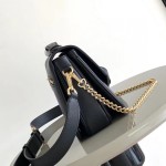 Louis Vuitton Oxford Handbag M22735/M22792 black grey brown soft grained leather gold hardware