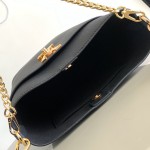 Louis Vuitton Lock and Walk Bucket Bag M24006/M24165 white black brown calfskin leather LV turn-lock gold chain