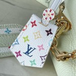 Louis Vuitton × Murakami Capucines M13253 Light Green Off-White Tri-Color Limited Edition – Premium Replica