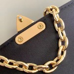 Louis Vuitton Wallet On Chain Métis M82637 Black / M82836 Ivory White Handbag