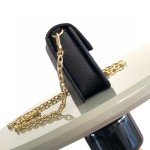 Louis Vuitton Wallet On Chain Métis M82637 Black / M82836 Ivory White Handbag