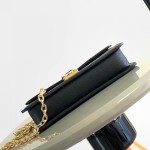 Louis Vuitton Wallet On Chain Métis M82637 Black / M82836 Ivory White Handbag