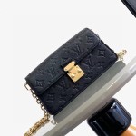 Louis Vuitton Wallet On Chain Métis M82637 Black / M82836 Ivory White Handbag