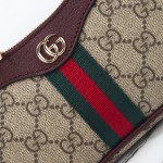 Gucci Mini Shoulder Bag Replica 838465 Apricot Brown and Brown-Red