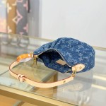 Louis Vuitton Pochette Valley M13571 Denim Blue Replica
