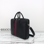 Gucci 834461 Calfskin Leather Tote Bag