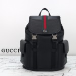 Gucci 839110 Leather Tote Bag Brown Replica