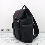 Gucci 839110 Leather Tote Bag Brown Replica