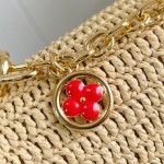 Louis Vuitton Twist Slim Small Bag M14309 Raffia Replica Handbag