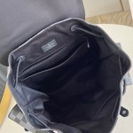 Louis Vuitton Christopher Medium Backpack Damoflage Black Canvas M14952 Replica