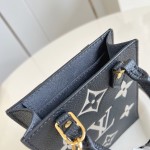 Louis Vuitton Petit Sac Plat M57937 Black Monogram Replica