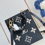 Louis Vuitton Petit Sac Plat M57937 Black Monogram Replica