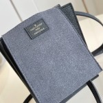 Louis Vuitton Petit Sac Plat M57937 Black Monogram Replica