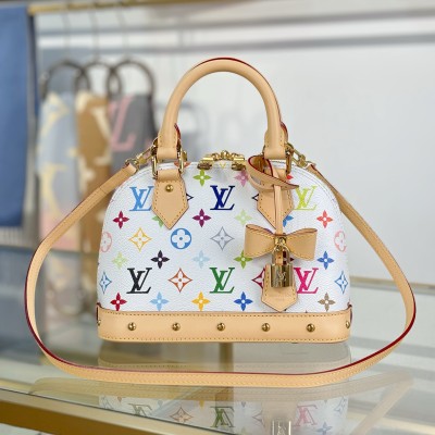 Louis Vuitton - TM ALMA BB Handbag M13078 Premium MB163c Chip Original Leather