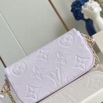 Louis Vuitton Wallet on Chain Ivy M25714 Light Purple Replica Bag