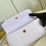 Louis Vuitton Wallet on Chain Ivy M25714 Light Purple Replica Bag