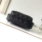 Louis Vuitton Avenue Shoulder Bag in Damier Infini Leather with Classic Checkered Pattern and Adjustable Strap
