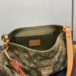 Louis Vuitton Vintage Denim Underarm Bag M95217 – Grass Green