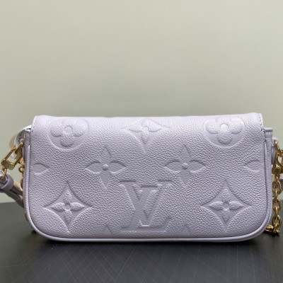Louis Vuitton - Wallet On Chain Ivy M82210 Purple Monogram Empreinte Leather