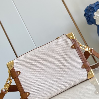 Louis Vuitton - Side Trunk MM Bag Natural Canvas M14411 