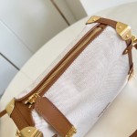 Louis Vuitton Side Trunk MM Natural Canvas M14411 Replica Bag