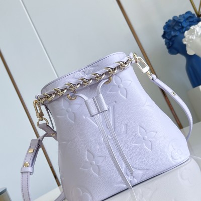Louis Vuitton Néonoé BB Bag M25675 Dream Series Light Purple Monogram Empreinte – Replica Handbag