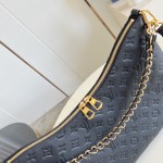 Louis Vuitton Boulogne MM Monogram Empreinte Black M13706 Replica Bag