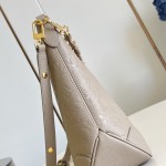 Louis Vuitton Boulogne MM Monogram Empreinte Black M13706 Replica Bag