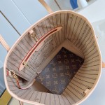 Louis Vuitton Neverfull Small Tote Bag M46979 in Monogram Canvas with Leather Trim