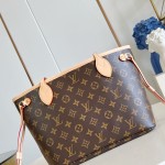 Louis Vuitton Neverfull Small Tote Bag M46979 in Monogram Canvas with Leather Trim