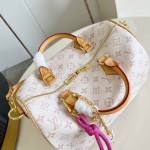 Louis Vuitton Speedy Soft 30 Lucky Handbag M15108 in Monogram Dune Canvas