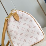 Louis Vuitton Speedy Soft 30 Lucky Handbag M15108 in Monogram Dune Canvas