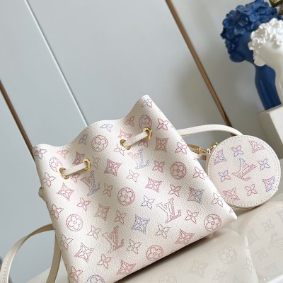 Louis Vuitton - Bella Bag M15114 – Dream Series in Perforated Monogram Leather with Watercolor Effect