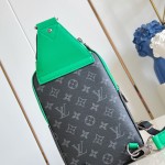 Louis Vuitton Avenue Small Shoulder Bag Monogram Eclipse M25891
