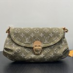 Louis Vuitton Vintage Denim Underarm Bag M95217 – Grass Green