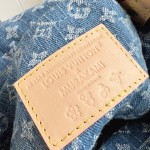Louis Vuitton x Murakami Sunset Handbag M13680 Cherry Monogram Denim