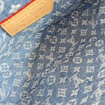 Louis Vuitton x Murakami Sunset Handbag M13680 Cherry Monogram Denim