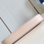 Louis Vuitton Pochette LV Bloom Apricot Rose Red Black – M25784 / M25525
