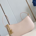 Louis Vuitton Pochette LV Bloom Apricot Rose Red Black – M25784 / M25525