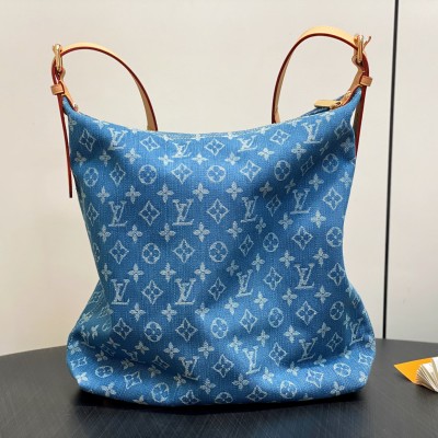 Louis Vuitton - Vintage Denim Handbag Collection Green, Pink, Blue (M95211, M95213, M95210, M95048)