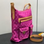 Louis Vuitton Vintage Denim Handbag Collection – Green, Pink, Blue