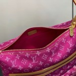 Louis Vuitton Vintage Denim Handbag Collection – Green, Pink, Blue