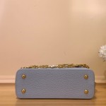 Louis Vuitton x Murakami Capucines East West Mini M13707 Blue Taurillon Replica
