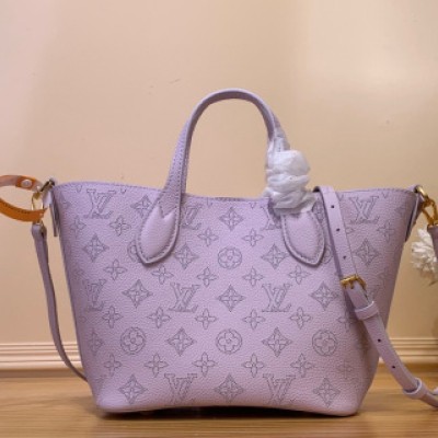 Louis Vuitton - Blossom Small Handbag M14395 Purple Perforated Leather