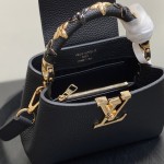 Louis Vuitton Capucines Mini M14976 Black Clover Leather Na Ying Edition