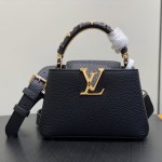 Louis Vuitton Capucines Mini M14976 Black Clover Leather Na Ying Edition