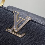 Louis Vuitton Capucines BB M14970 Black / Pink Chain Leather