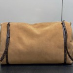 Louis Vuitton Express Large Handbag M26037 Black / M26451 Beige – Suede Leather