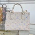 Louis Vuitton ONTHEGO Small Handbag M25770 Premium MB Chip Original Leather