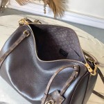 Louis Vuitton Express Medium Bag M26359 Black Oil-Wax Leather